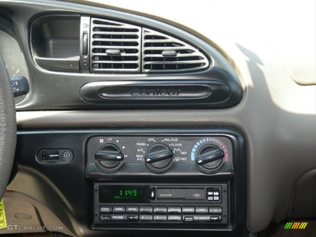 1999 Contour SE - Toreador Red Metallic / Graystone photo #21
