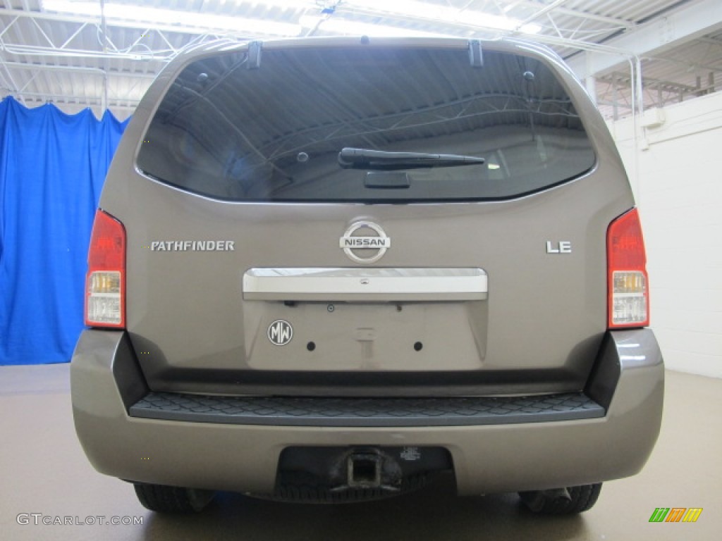 2008 Pathfinder LE 4x4 - Mocha / Cafe Latte photo #8