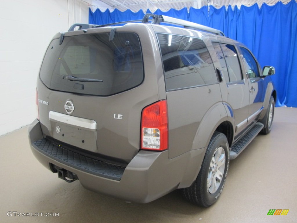 2008 Pathfinder LE 4x4 - Mocha / Cafe Latte photo #9