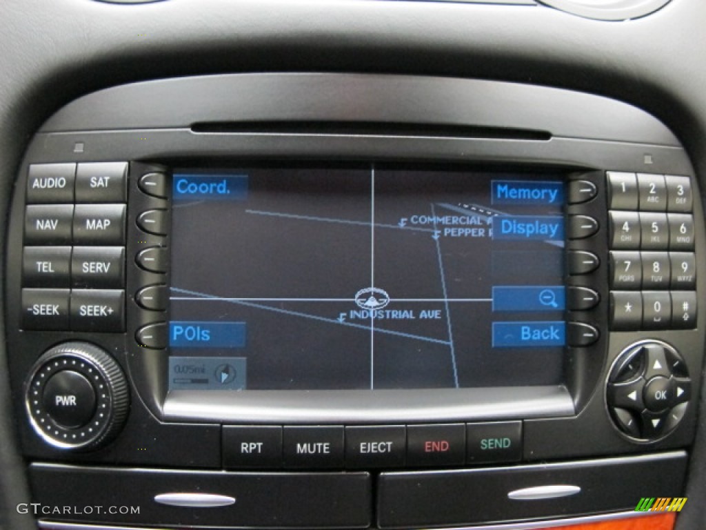 2005 Mercedes-Benz SL 600 Roadster Navigation Photo #63423123