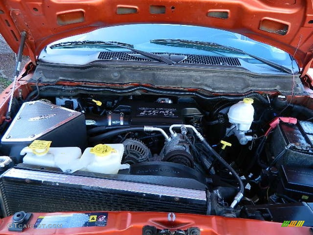 2005 Dodge Ram 1500 SLT Daytona Regular Cab 4x4 5.7 Liter HEMI OHV 16-Valve V8 Engine Photo #63423518