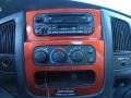 2005 Dodge Ram 1500 Dark Slate Gray/Orange Interior Controls Photo