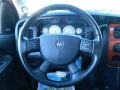 2005 Dodge Ram 1500 Dark Slate Gray/Orange Interior Steering Wheel Photo