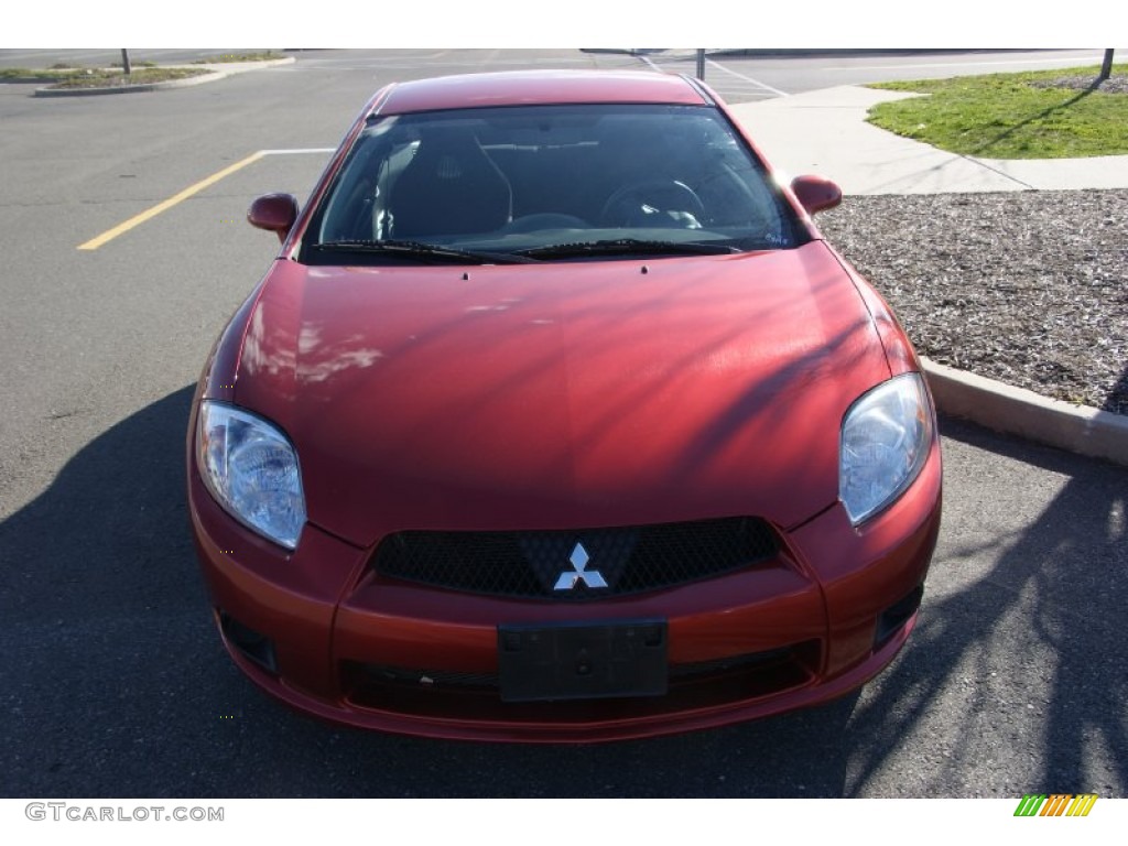 2009 Eclipse GS Coupe - Sunset Pearlescent Pearl / Medium Gray photo #2