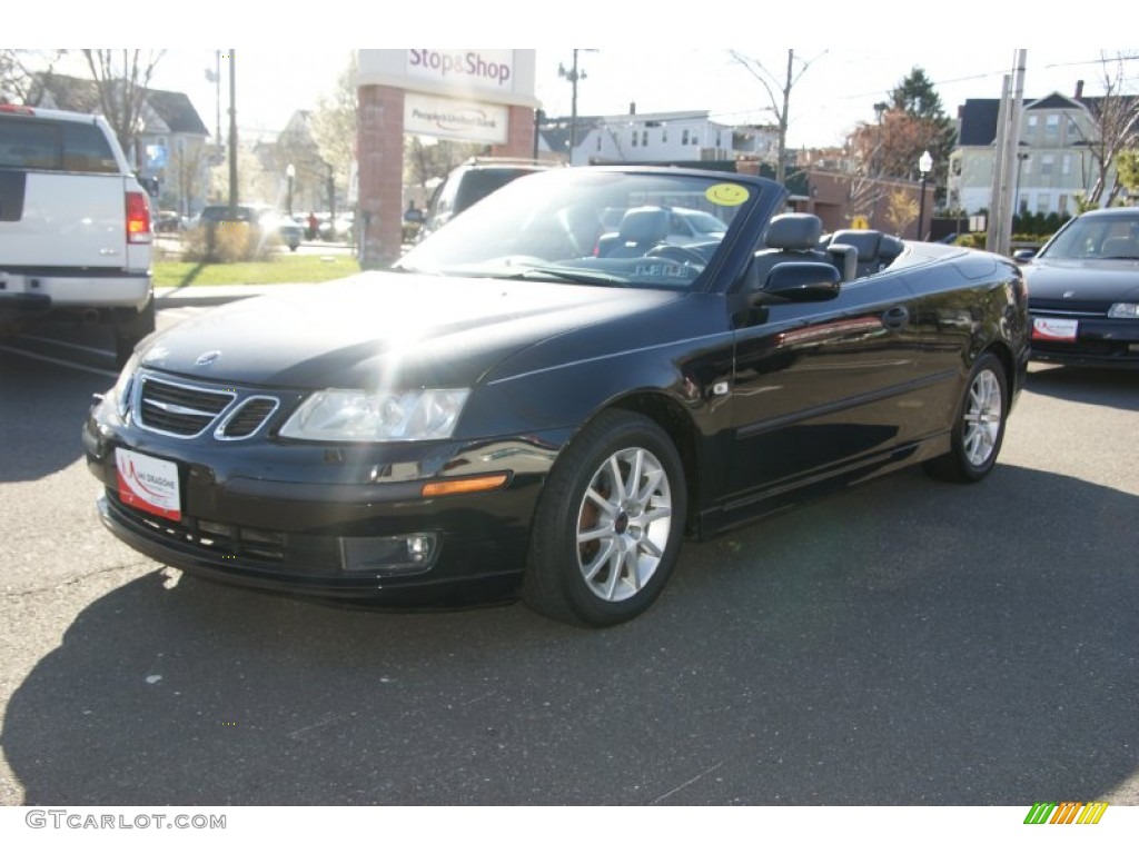 2004 9-3 Arc Convertible - Black / Slate Gray photo #1