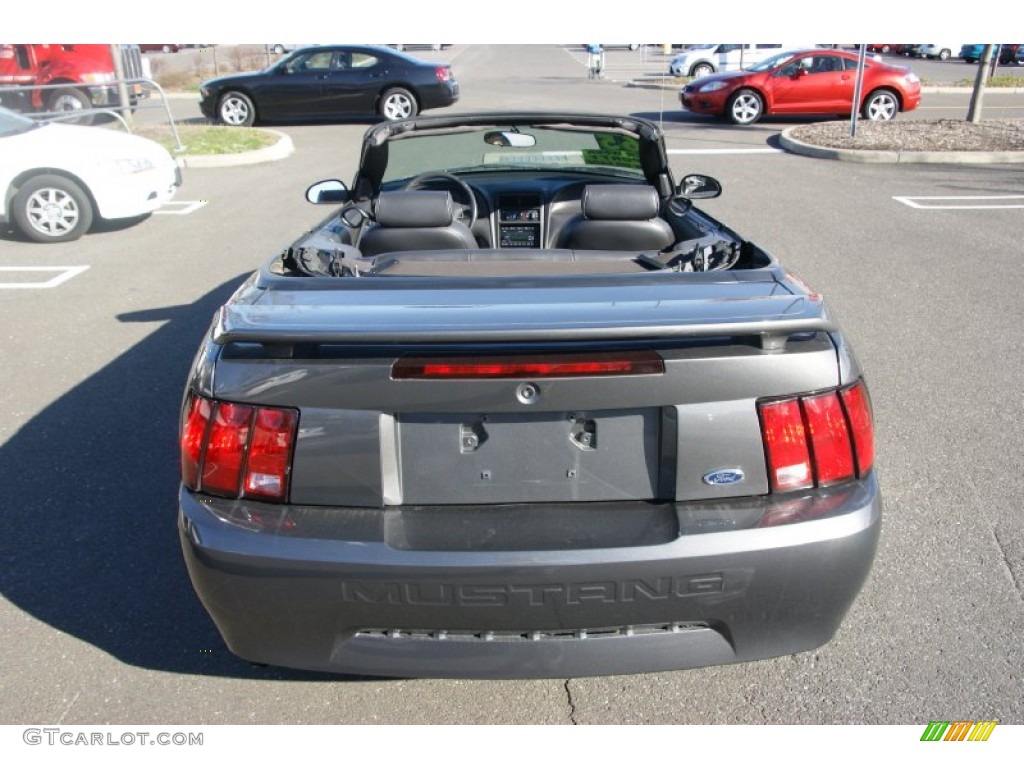 2004 Mustang Convertible - Dark Shadow Grey Metallic / Dark Charcoal photo #5