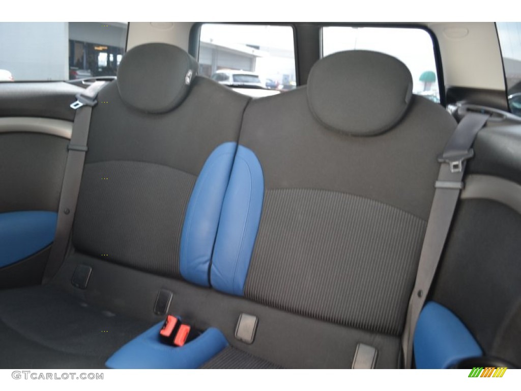 Blue/Carbon Black Interior 2008 Mini Cooper S Clubman Photo #63427529