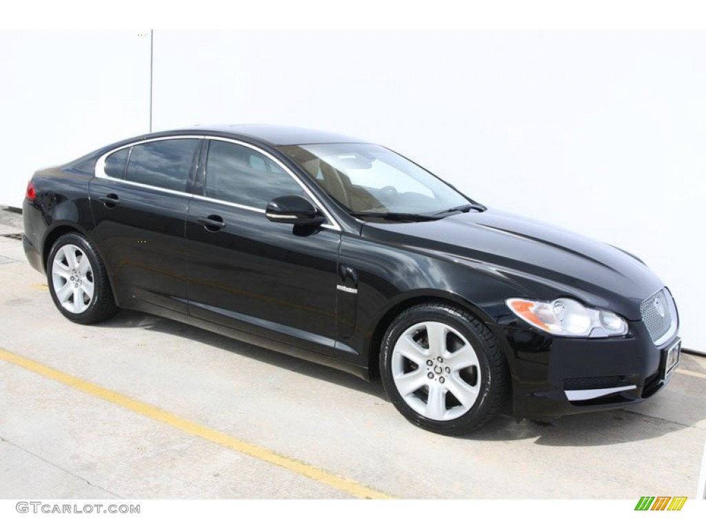 Ebony Black 2010 Jaguar XF Sport Sedan Exterior Photo #63427722