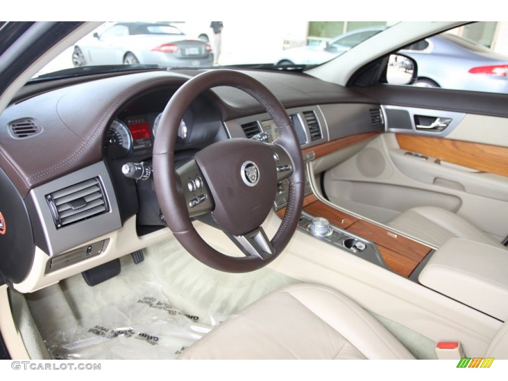 Barley Interior 2010 Jaguar XF Sport Sedan Photo #63427737