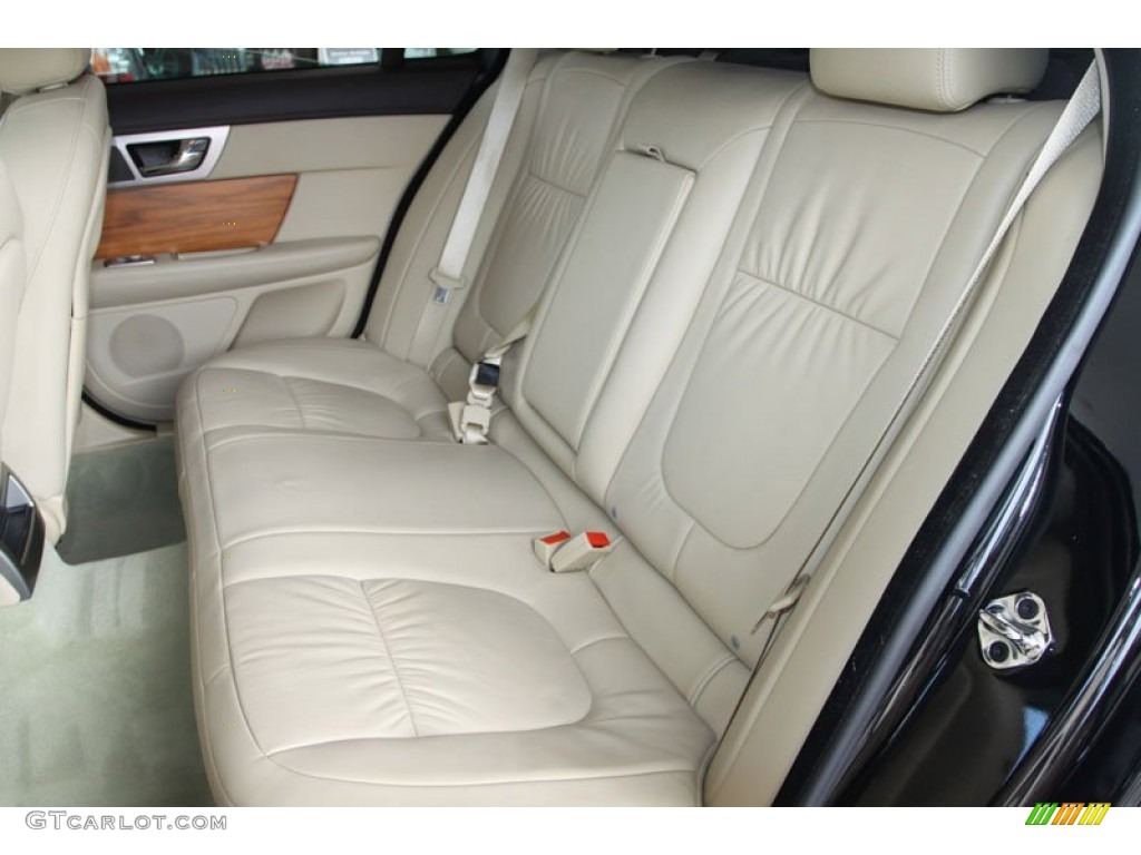 2010 Jaguar XF Sport Sedan Rear Seat Photo #63427756