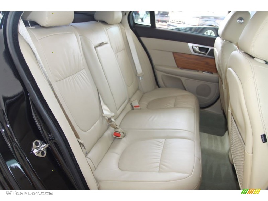 2010 Jaguar XF Sport Sedan Rear Seat Photo #63428081