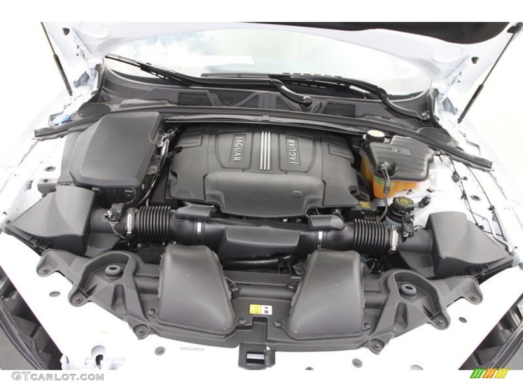 2012 Jaguar XF Standard XF Model 5.0 Liter DI DOHC 32-Valve VVT V8 Engine Photo #63428345