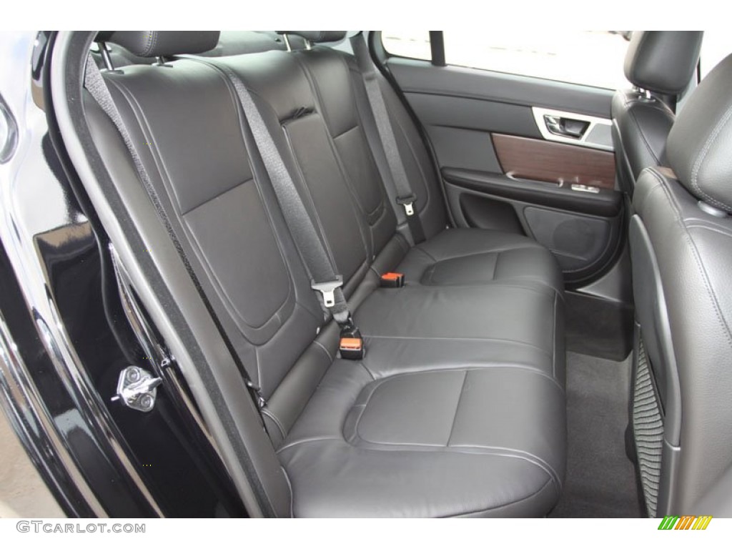 2012 Jaguar XF Standard XF Model Rear Seat Photo #63428543
