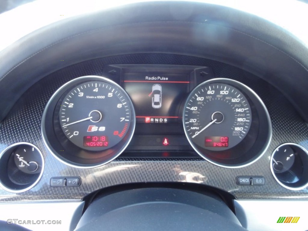 2009 Audi S8 5.2 quattro Gauges Photos