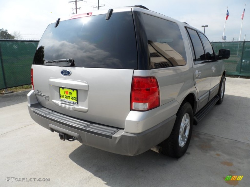 2003 Expedition XLT - Silver Birch Metallic / Flint Grey photo #3