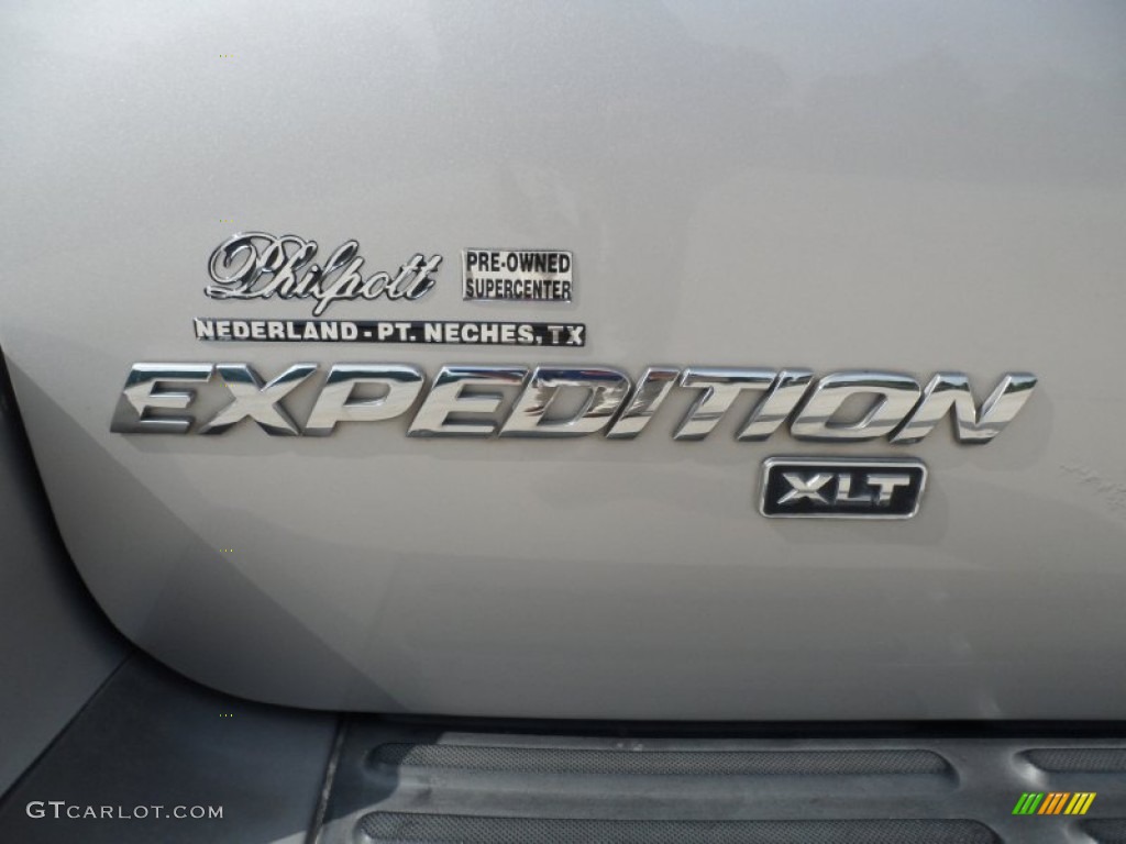 2003 Expedition XLT - Silver Birch Metallic / Flint Grey photo #15