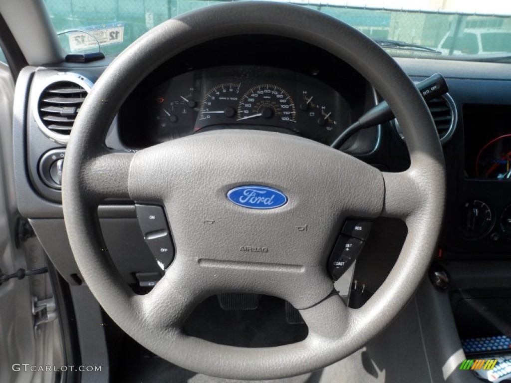 2003 Expedition XLT - Silver Birch Metallic / Flint Grey photo #33