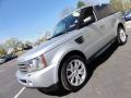 2008 Zermatt Silver Metallic Land Rover Range Rover Sport HSE  photo #3