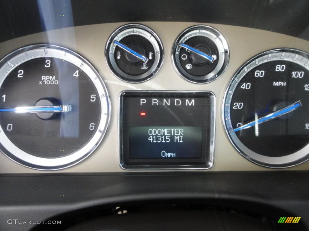 2008 Cadillac Escalade Platinum AWD Gauges Photo #63433457