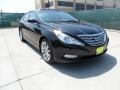 2012 Midnight Black Hyundai Sonata SE  photo #1