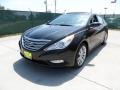 2012 Midnight Black Hyundai Sonata SE  photo #7