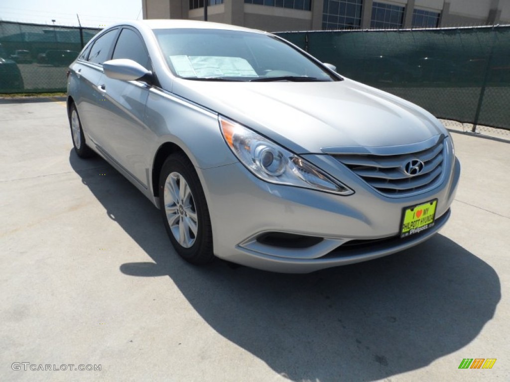 2012 Sonata GLS - Radiant Silver / Gray photo #1