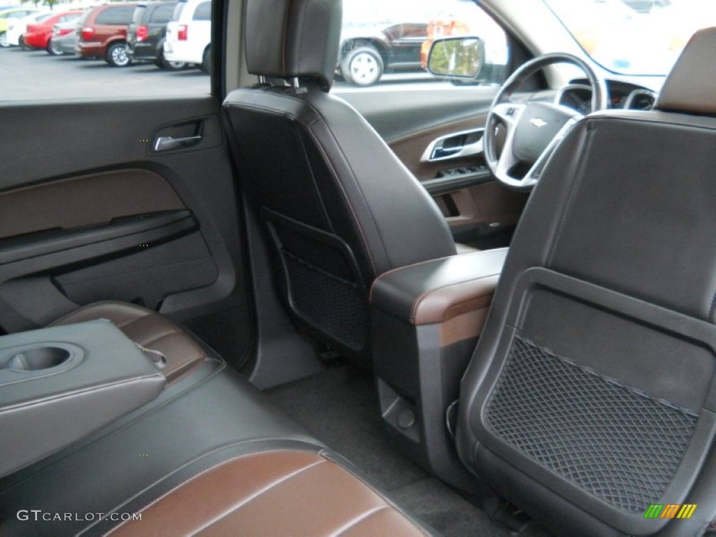 2010 Equinox LTZ AWD - Mocha Steel Metallic / Jet Black/Brownstone photo #25