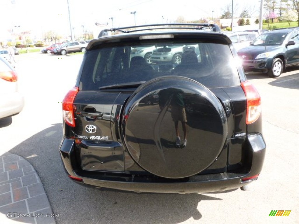 2008 RAV4 Sport V6 4WD - Black / Dark Charcoal photo #6
