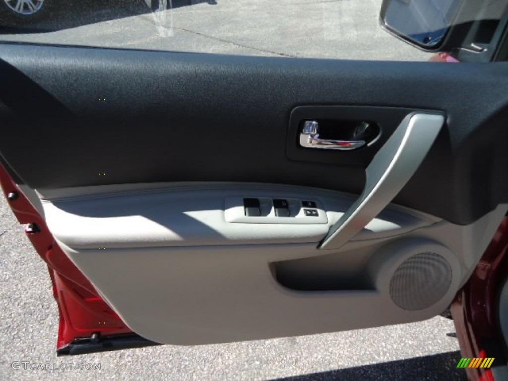 2011 Rogue SL AWD - Cayenne Red / Gray photo #14