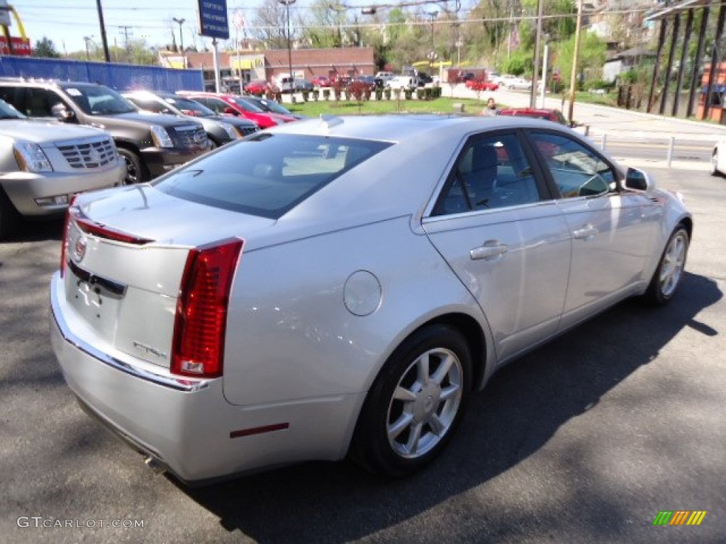 2009 CTS 4 AWD Sedan - Radiant Silver / Ebony photo #5