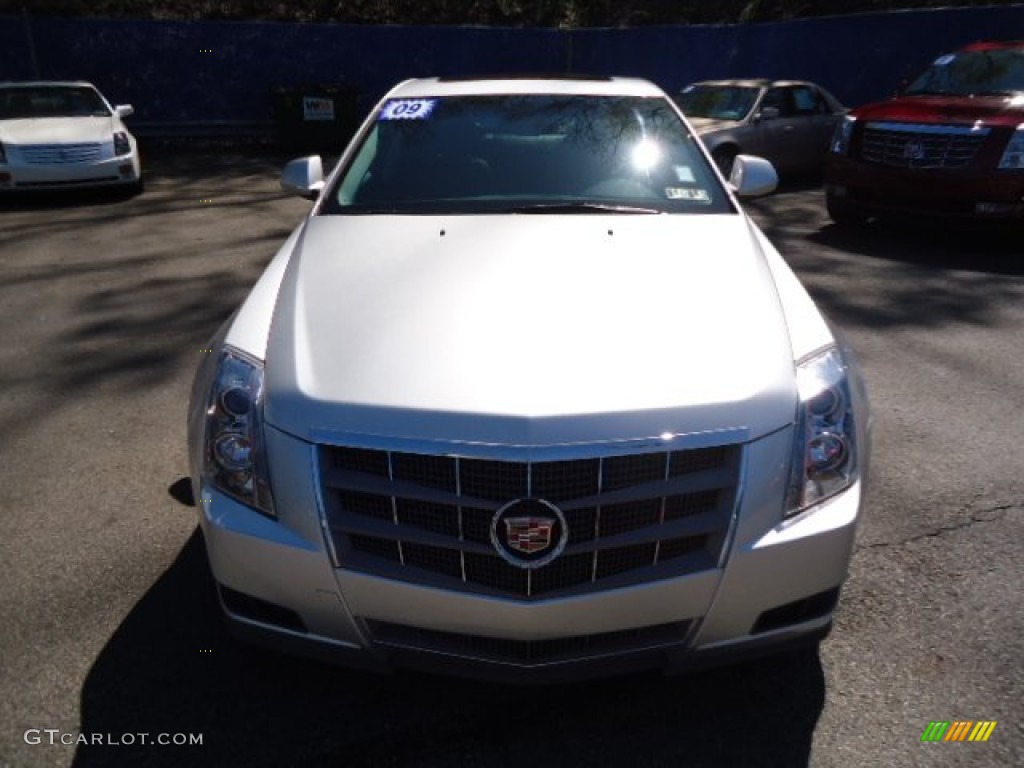 2009 CTS 4 AWD Sedan - Radiant Silver / Ebony photo #8