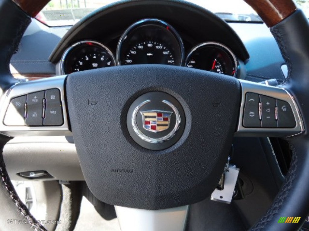 2009 CTS 4 AWD Sedan - Radiant Silver / Ebony photo #16