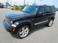 2012 Brilliant Black Crystal Pearl Jeep Liberty Jet 4x4  photo #1