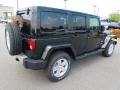 2012 Black Forest Green Pearl Jeep Wrangler Unlimited Sahara 4x4  photo #6