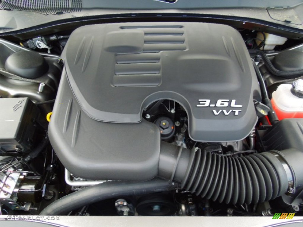 2012 Dodge Charger SE 3.6 Liter DOHC 24-Valve Pentastar V6 Engine Photo #63439766