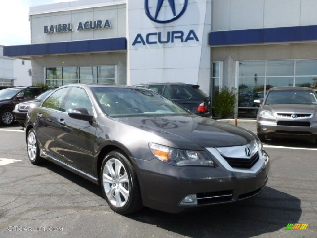 2009 RL 3.7 AWD Sedan - Grigio Metallic / Parchment photo #1