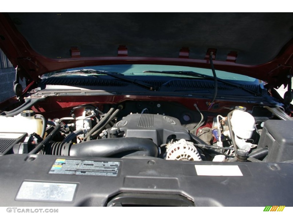 2003 Sierra 2500HD SLE Extended Cab 4x4 - Dark Toreador Red Metallic / Dark Pewter photo #18