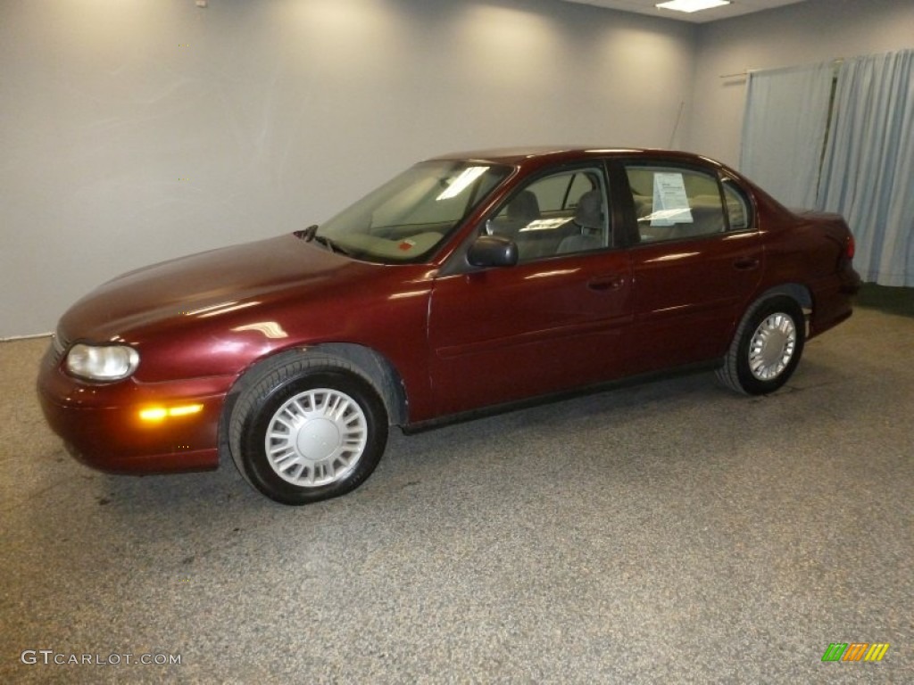 2001 Malibu Sedan - Monterey Maroon Metallic / Neutral photo #1