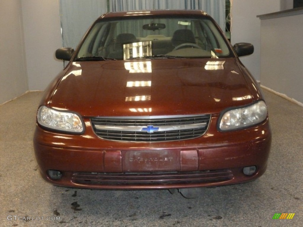 2001 Malibu Sedan - Monterey Maroon Metallic / Neutral photo #2