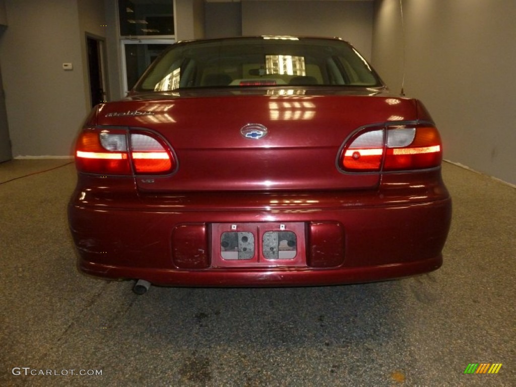 2001 Malibu Sedan - Monterey Maroon Metallic / Neutral photo #4