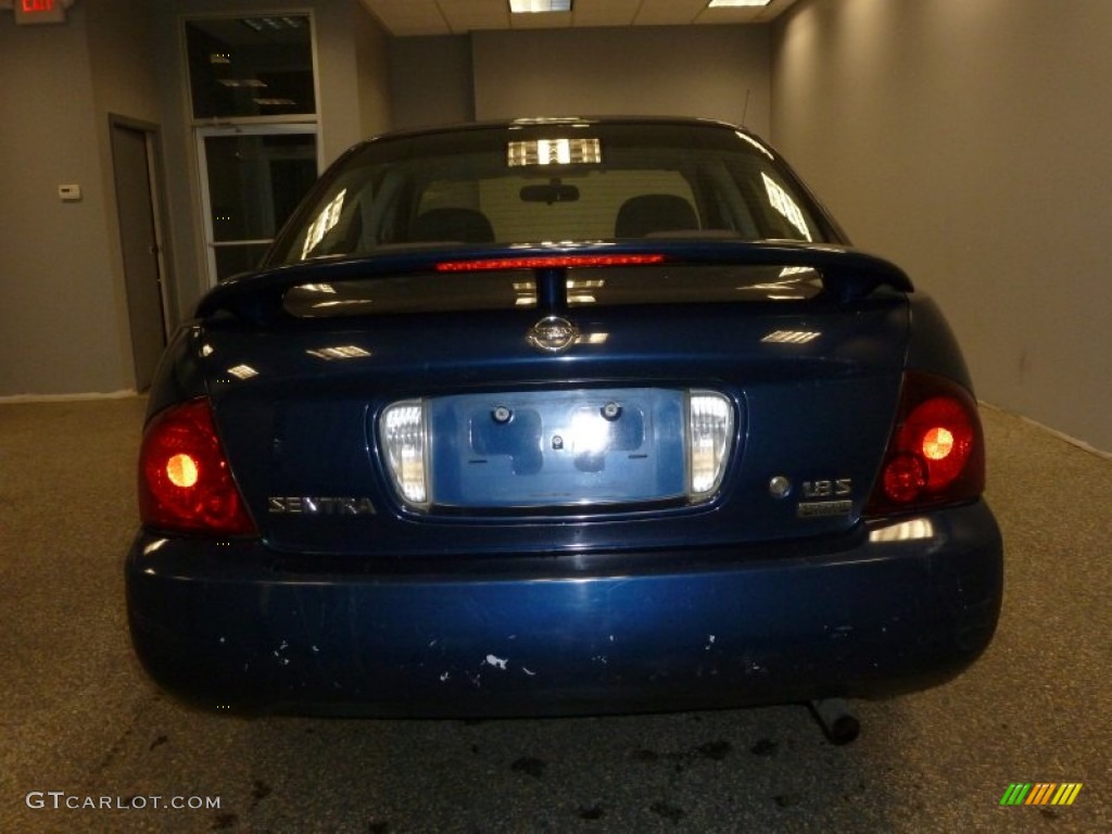 2005 Sentra 1.8 - Blue Dusk / Charcoal photo #4