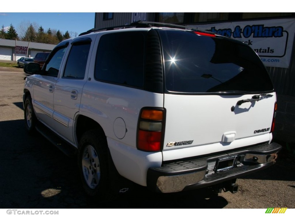 2004 Tahoe LT 4x4 - Summit White / Tan/Neutral photo #18