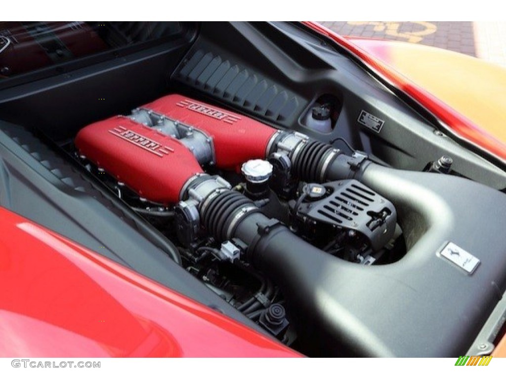 2011 Ferrari 458 Italia 4.5 Liter GDI DOHC 32-Valve VVT V8 Engine Photo #63441101