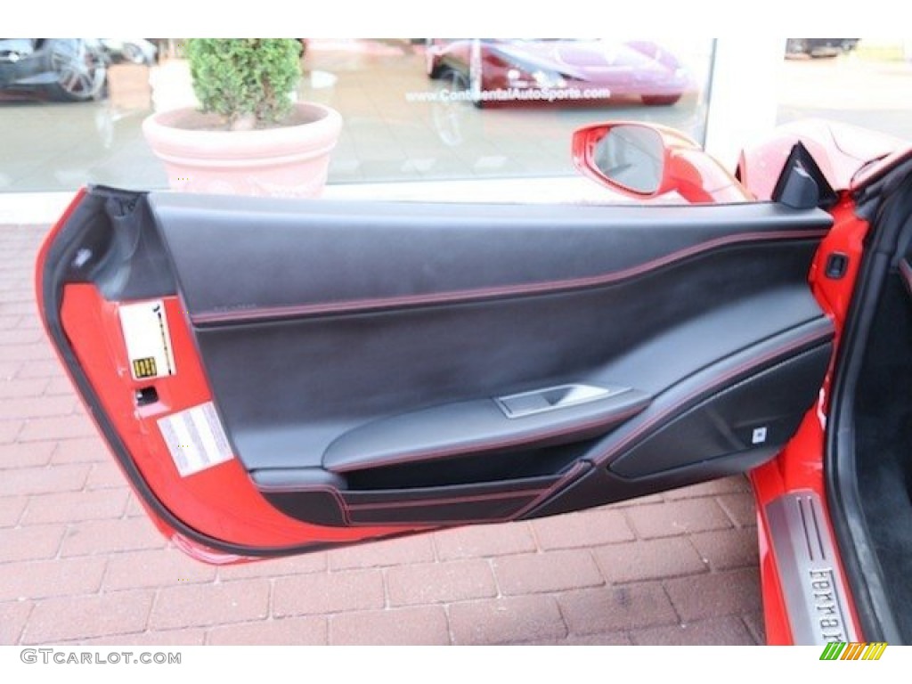 2011 Ferrari 458 Italia Nero (Black) Door Panel Photo #63441140