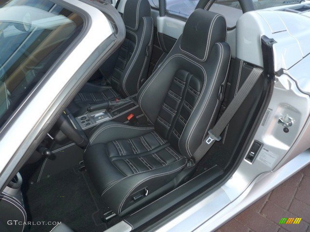 Black Interior 2007 Ferrari F430 Spider F1 Photo #63441461
