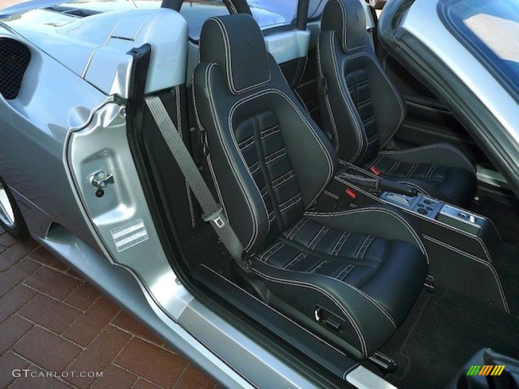 Black Interior 2007 Ferrari F430 Spider F1 Photo #63441569