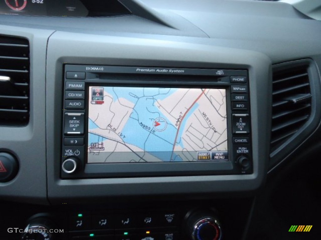 2012 Honda Civic Si Sedan Navigation Photo #63441593