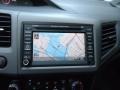 2012 Honda Civic Black Interior Navigation Photo