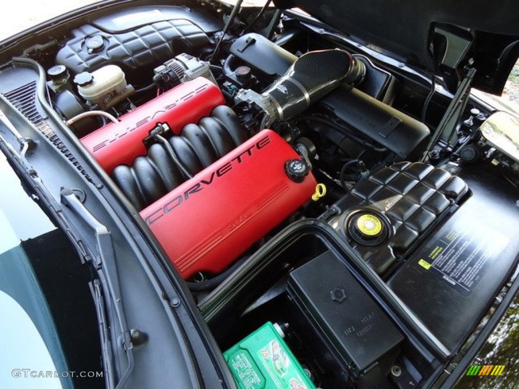 2001 Chevrolet Corvette Z06 5.7 Liter OHV 16-Valve LS6 V8 Engine Photo #63441620