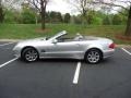 Brilliant Silver Metallic 2003 Mercedes-Benz SL 500 Roadster Exterior